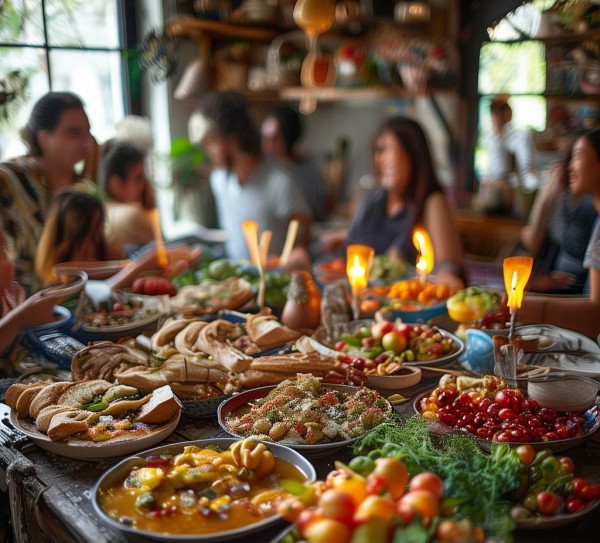 美食活动,温暖与欢乐 美食活动,温暖与欢乐